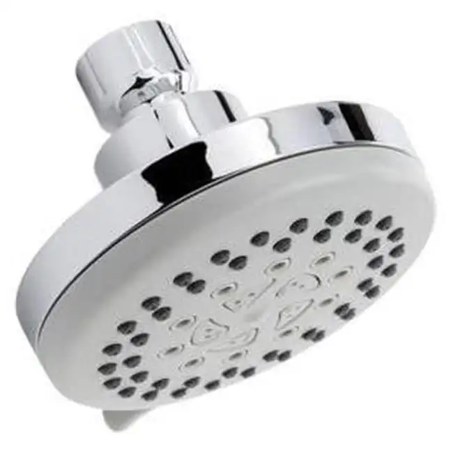 

5 Function Shower Head, Polished Chrome Shower filter for hard water Ducha Shower with hose Lavadoras portátiles Shower hose Ca