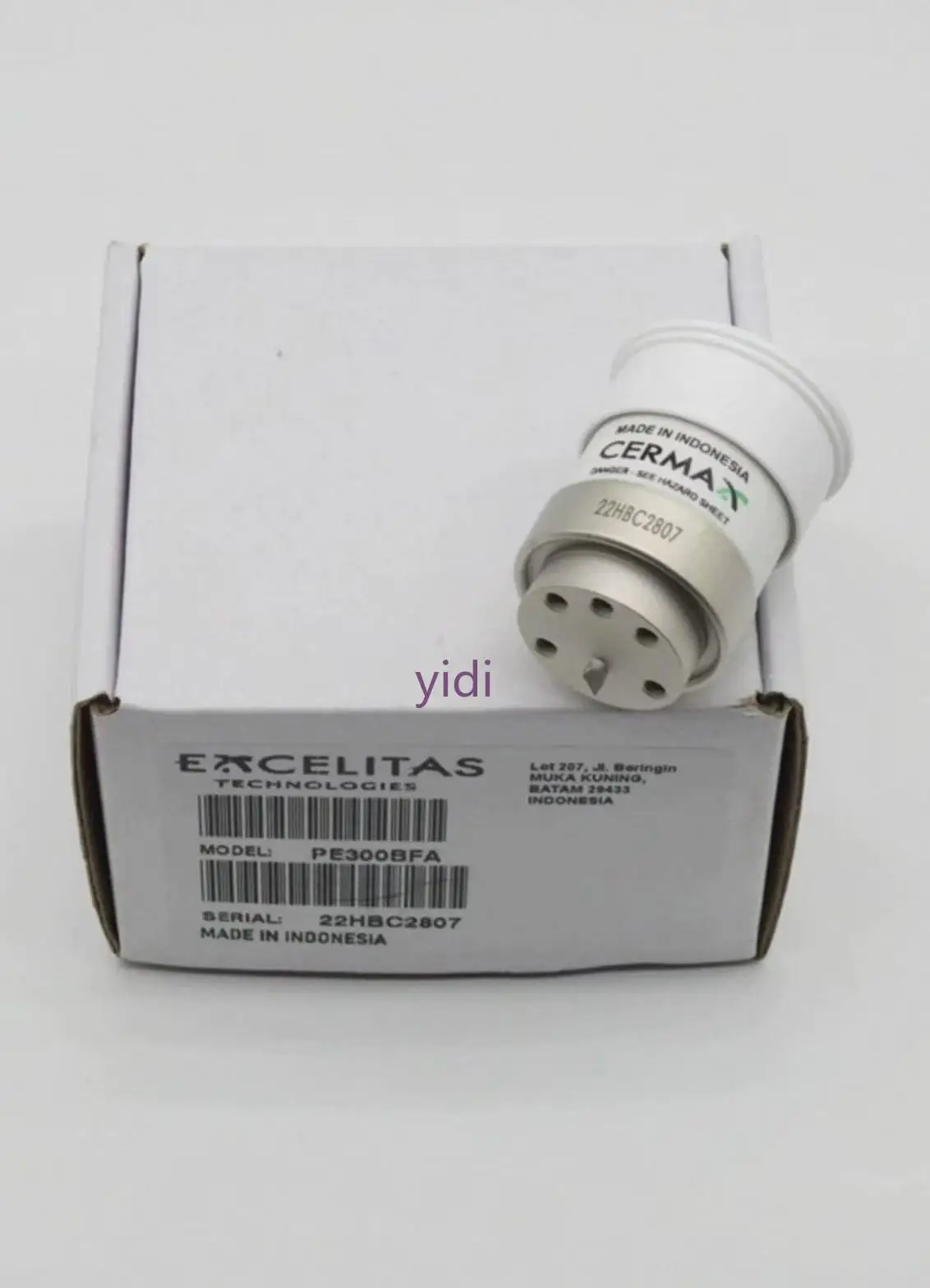 Фото Оригинальная эндоскопическая ксеноновая лампа EXCELITAS CERMAX PE300BFA PE175BFA, 1 шт., быстрая доставка №2