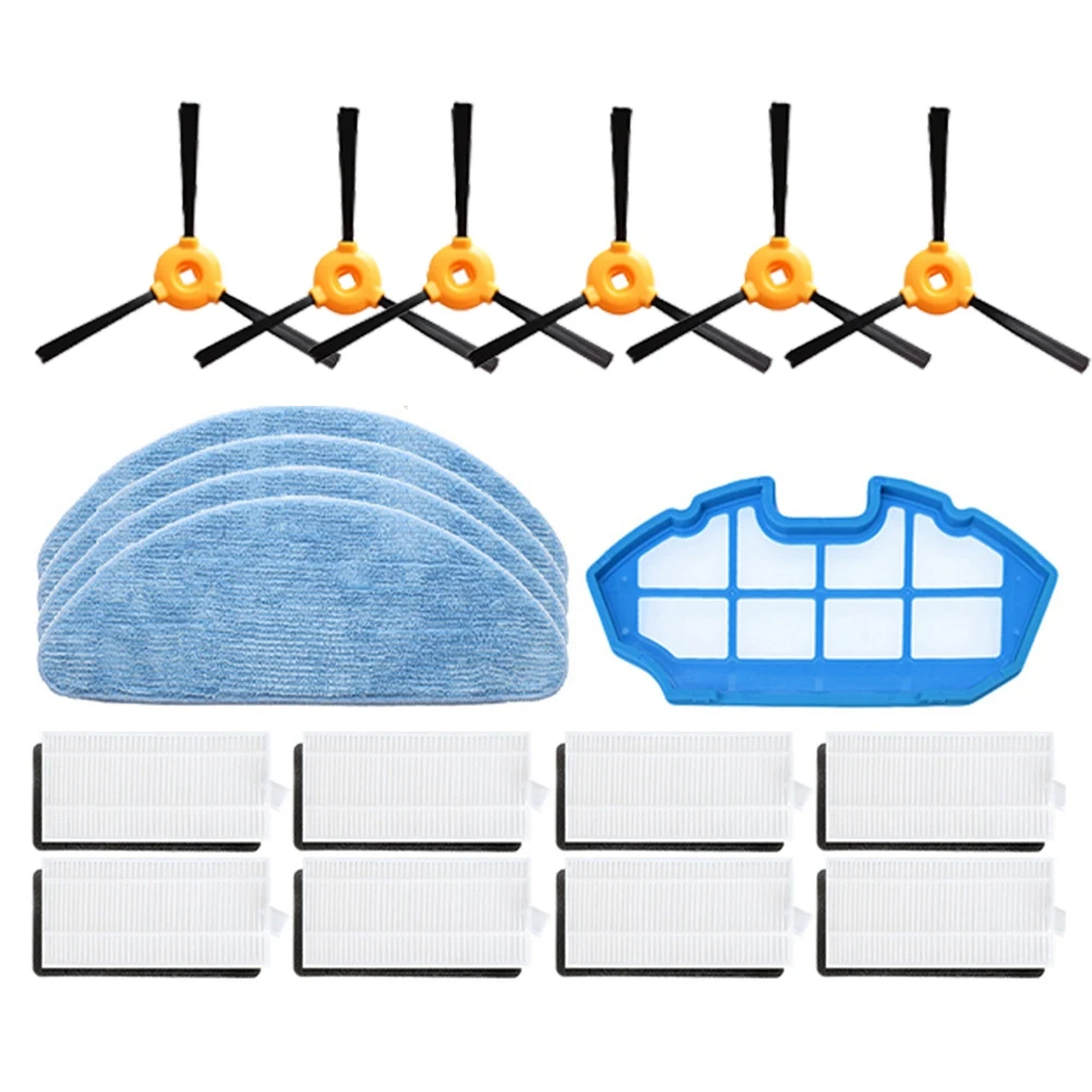 

Side Brush Filter Mop Cloth Replacement Parts For Ecovacs Deebot N79 N79S Yeedi K600 K700 Robotic Vacuum Cleaner