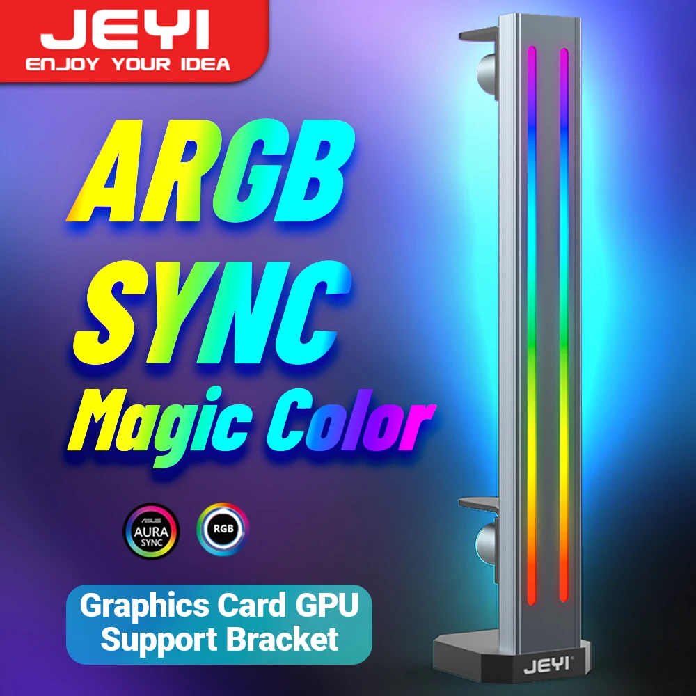 Кронштейн для видеокарты JEYI RGB GPU из алюминиевого сплава видеопроектор