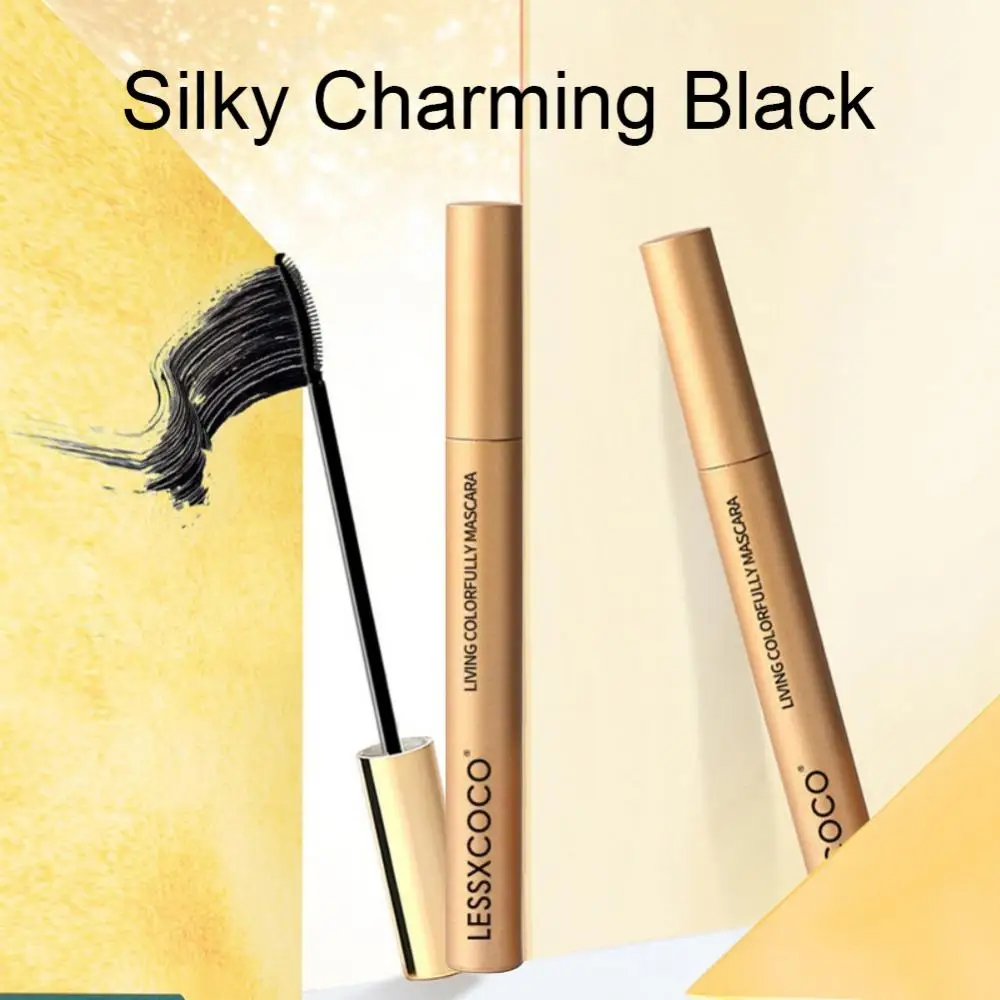 

Ultra-fine Mascara Slender Curling Thick Waterproof Sweatproof No Halo Staining Long-lasting Fast Dry Eyelash Cluer Eye Makeup