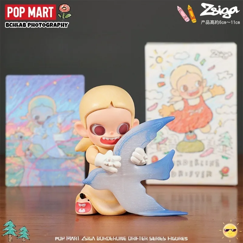 Оригинальная коллекционная фигурка POP MART Zsiga Borderline Drifter Series в слепой коробке, милые игрушки, подарок-сюрприз (art.: 3920da7a17da7) - 3920da7a17da7