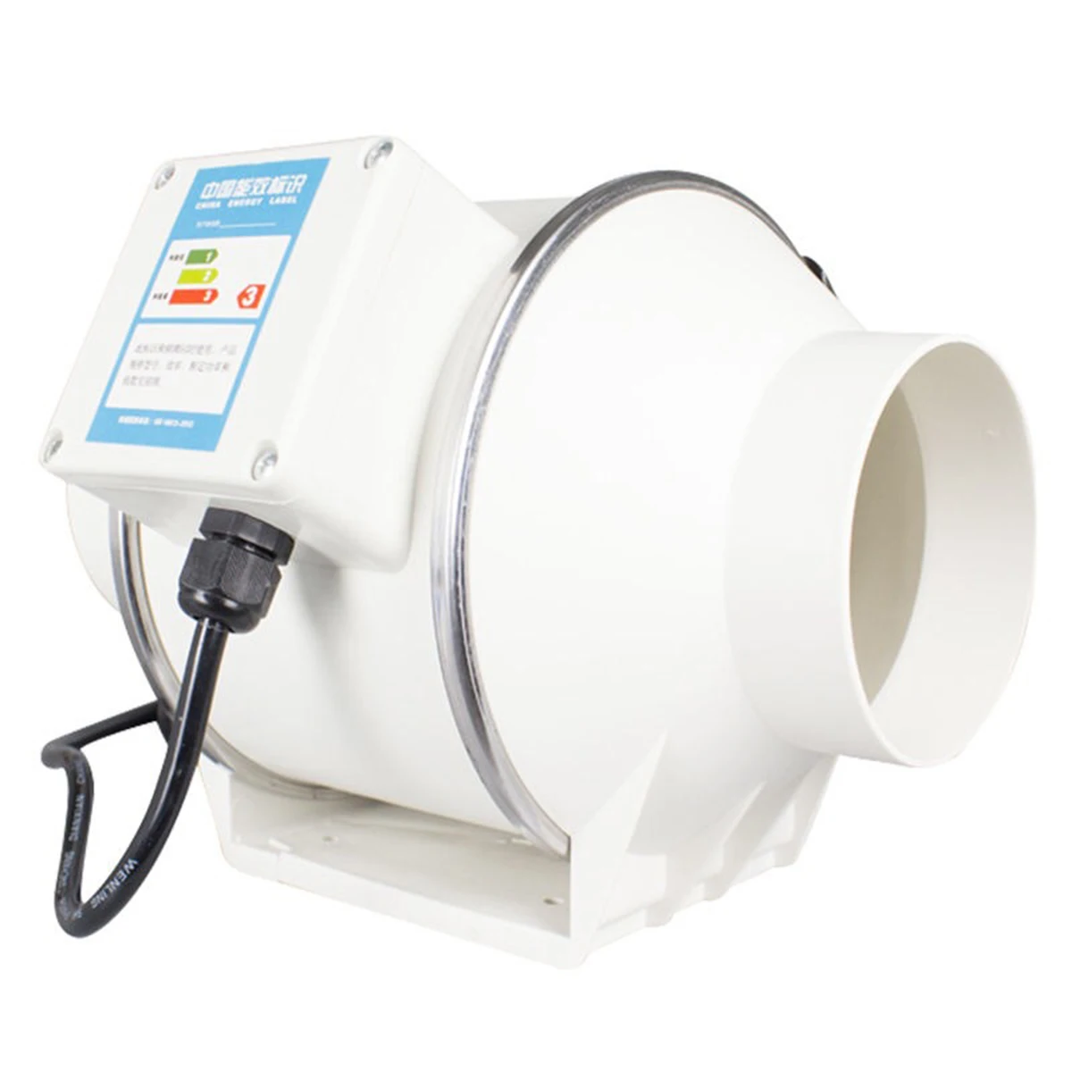 

Вытяжной вентилятор, 6 дюймов, 4 дюйма, 220 В, встроенный вентилятор для трубы, настенная Вентиляция для кухни, туалета, очистка воздуха