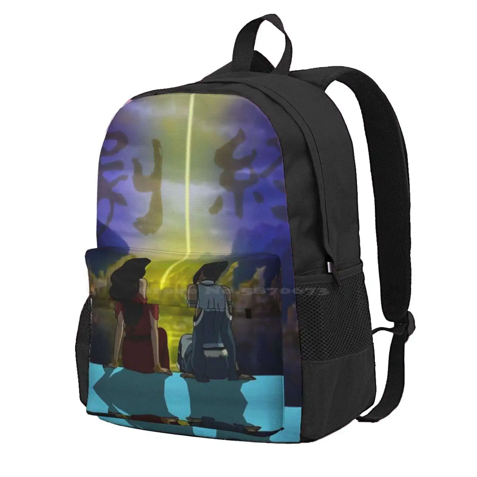 Korrasami с концевыми картами горячая распродажа школьный рюкзак модные сумки Aang