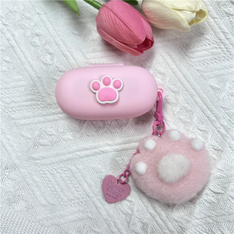 

Cartoon Silicone Earphone Cover For Huawei Freebuds SE Headset Protector Shell Accessories For Freebuds SE Case With Keyring