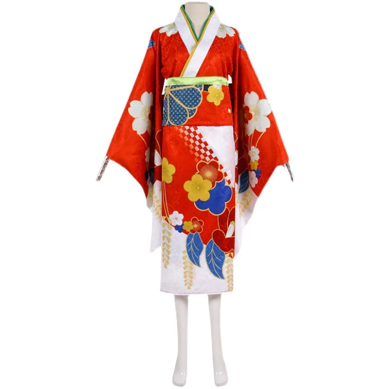 Кимоно для косплея Nakano Itsuki прекрасные костюмы кимоно женщин японская одежда