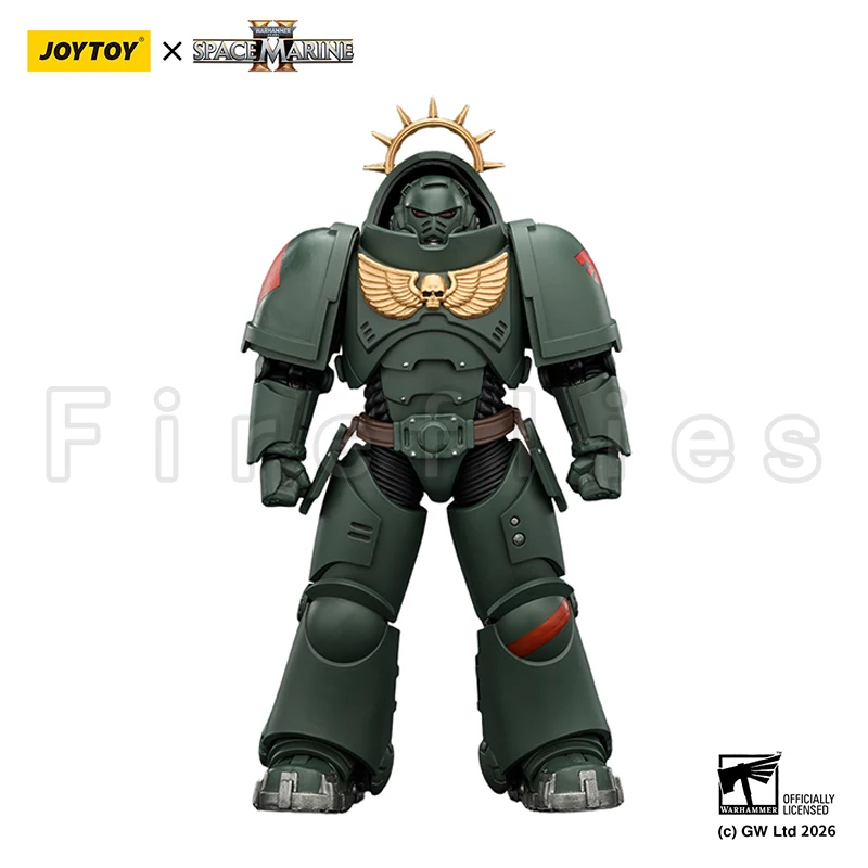 Фото Фигурка JOYTOY 1/18: 40K Ultramarines, Imperial Fists, Blood Angels, Intercessor – коллекционная аниме-модель, игрушка для подарка №3
