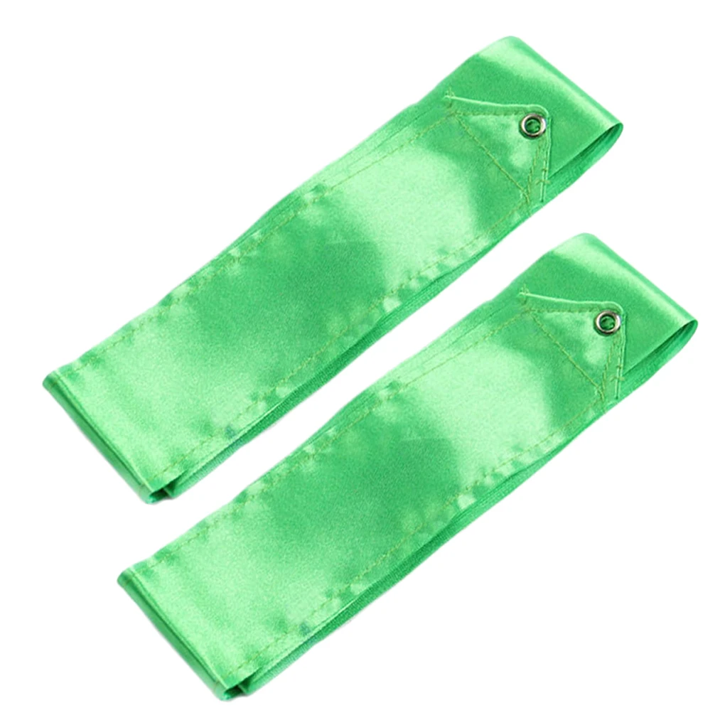 

2 Pcs/set Gym Ribbons Dance Ribbon Fitness Rhythmic Art Gymnastic Ballet Streamer with Twirling Rod Stick