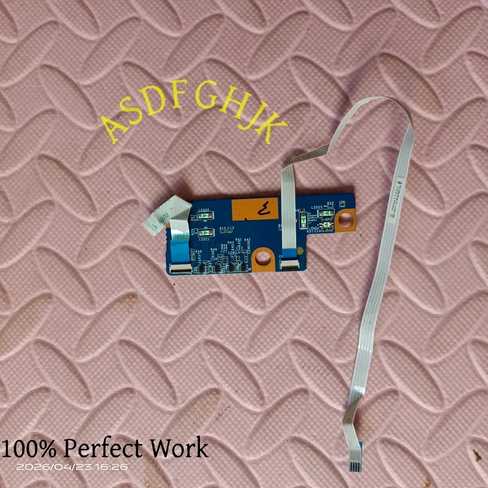 Фото Для Schenker XMG Core15 GK5NPFO Hauptschalter Powerbutton Modul DBPGK5MPF1-0N10 ТЕСТИРОВАНО, ОК БЕСПЛАТНАЯ ДОСТАВКА №1