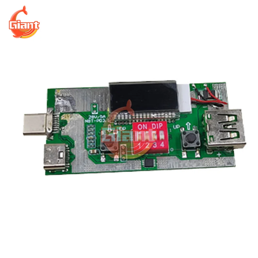 PD3.1 28 в 5 А тестовая плата для быстрой зарядки испытательная протокол