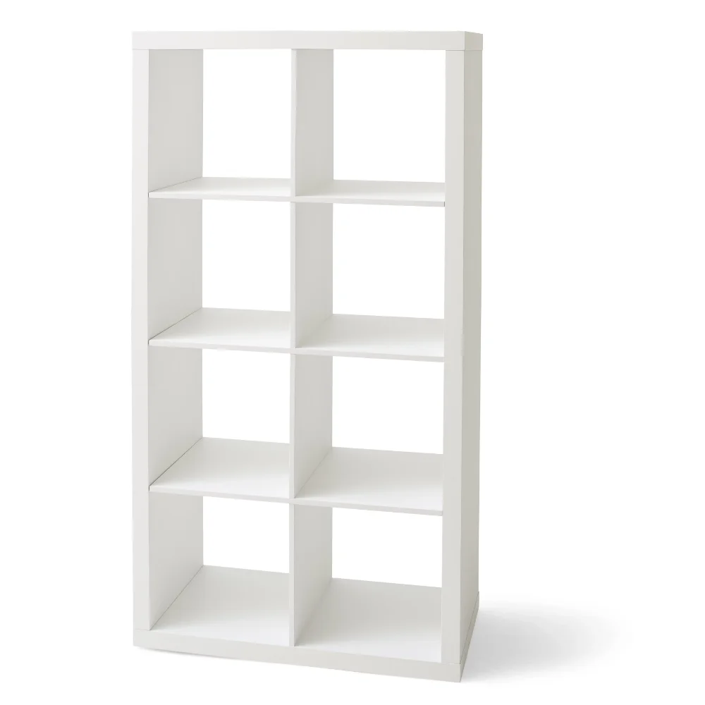 

8-Cube Storage Organizer, White Texture