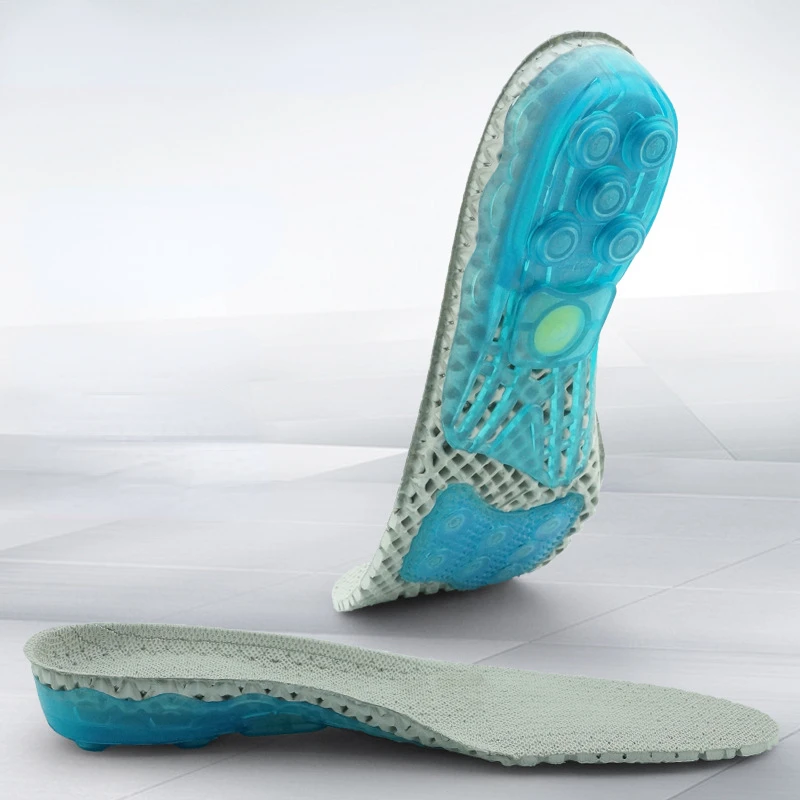 

Силиконовые противоскользящие ортопедические стельки EVA с поддержкой свода стопы, спортивные дышащие амортизирующие дезодорирующие стельки, подушечки, стельки