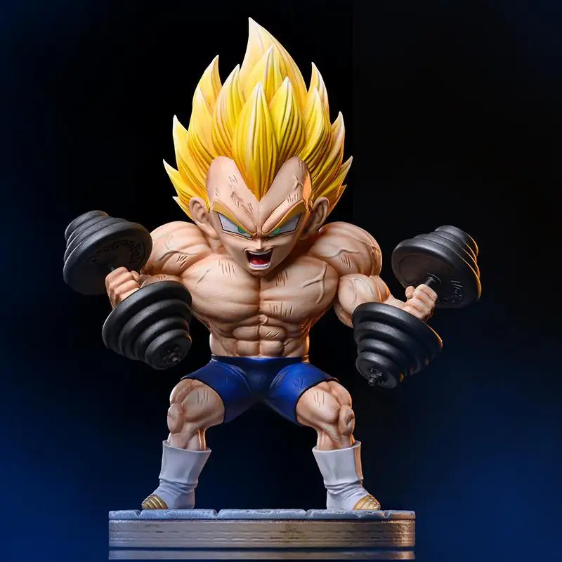 

17cm Anime Dragon Ball Z Figure Gk Fitness Vegeta Iv Action Figure Pvc Collection Vegeta Model Anime Figurine Toys for Gifts