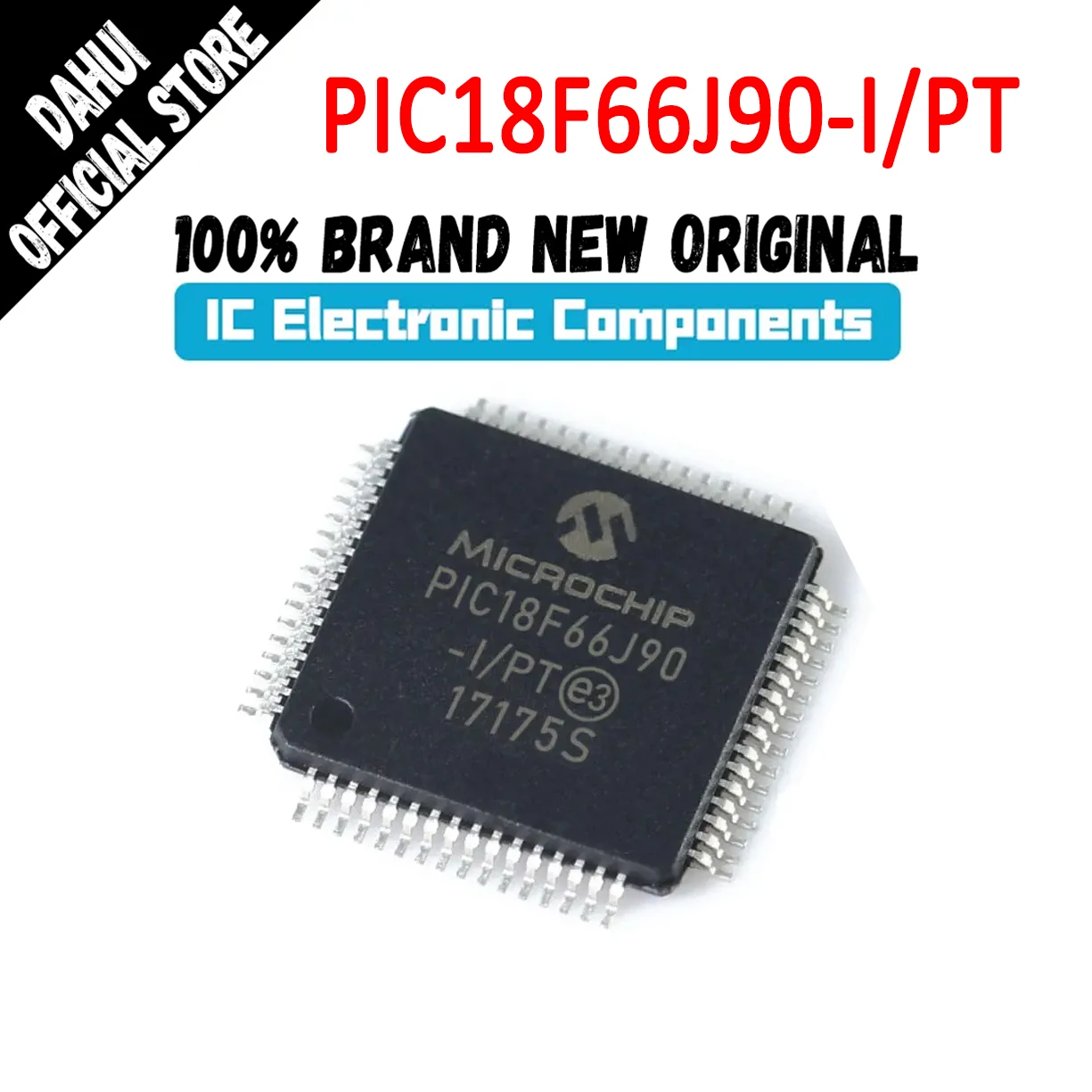 PIC18F66J90-I/PT PIC18F66J90-I PIC18F66J90 PIC18F66J PIC18F66 PIC18F PIC18 PIC IC MCU Chip TQFP-64