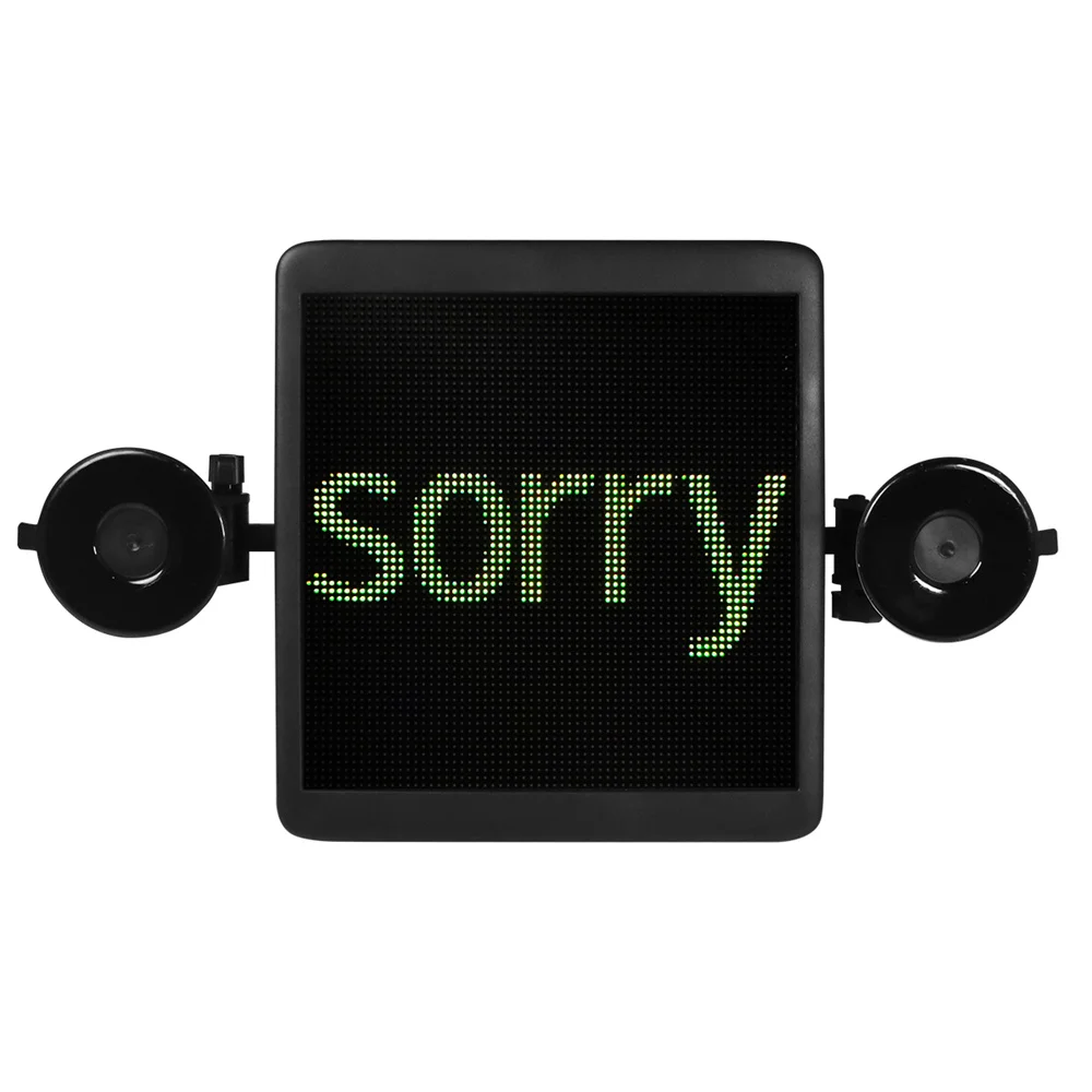 

Car Xiaobao No. 1 Car Screen Voice Interaction Car Rear Window Led Expression Screen Mobile Phone APP Operation