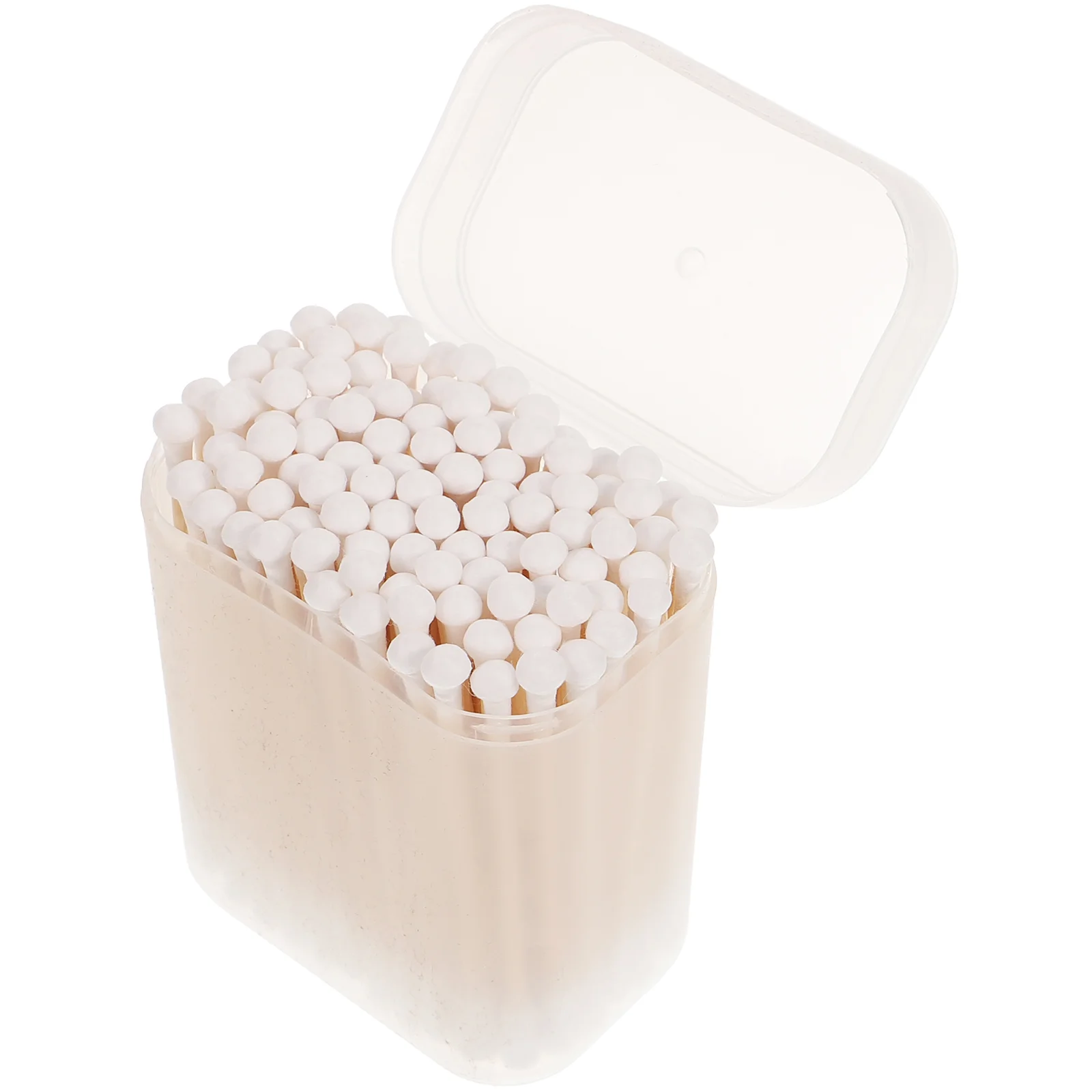 

100 Pcs Cotton Swabs Cleaning Toddler Disposable Sticks Home Double Ended Screw Head