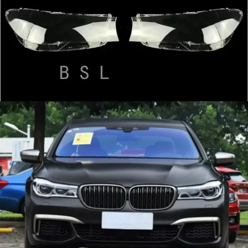 Автомобильный налобный фонарь для BMW серий 7 G11 G12 730 740 760 2016 стеклянный абажур фар