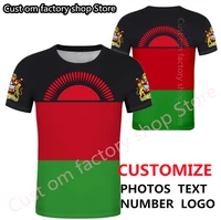 malawi t shirt diy free custom flexible name number mwi t shirt nation flag mw malawian country college print photo logo clothes