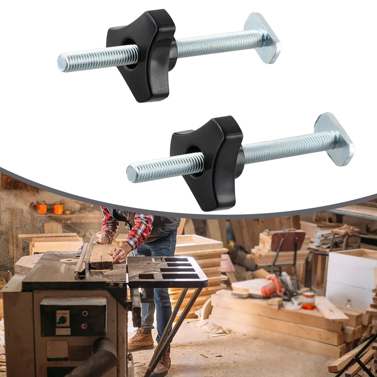 

Knob Nut Woodworking Tools Hand Tools Garden Home Hold Down Clamps Metal Quick Acting T-Slot T-Track Woodworking