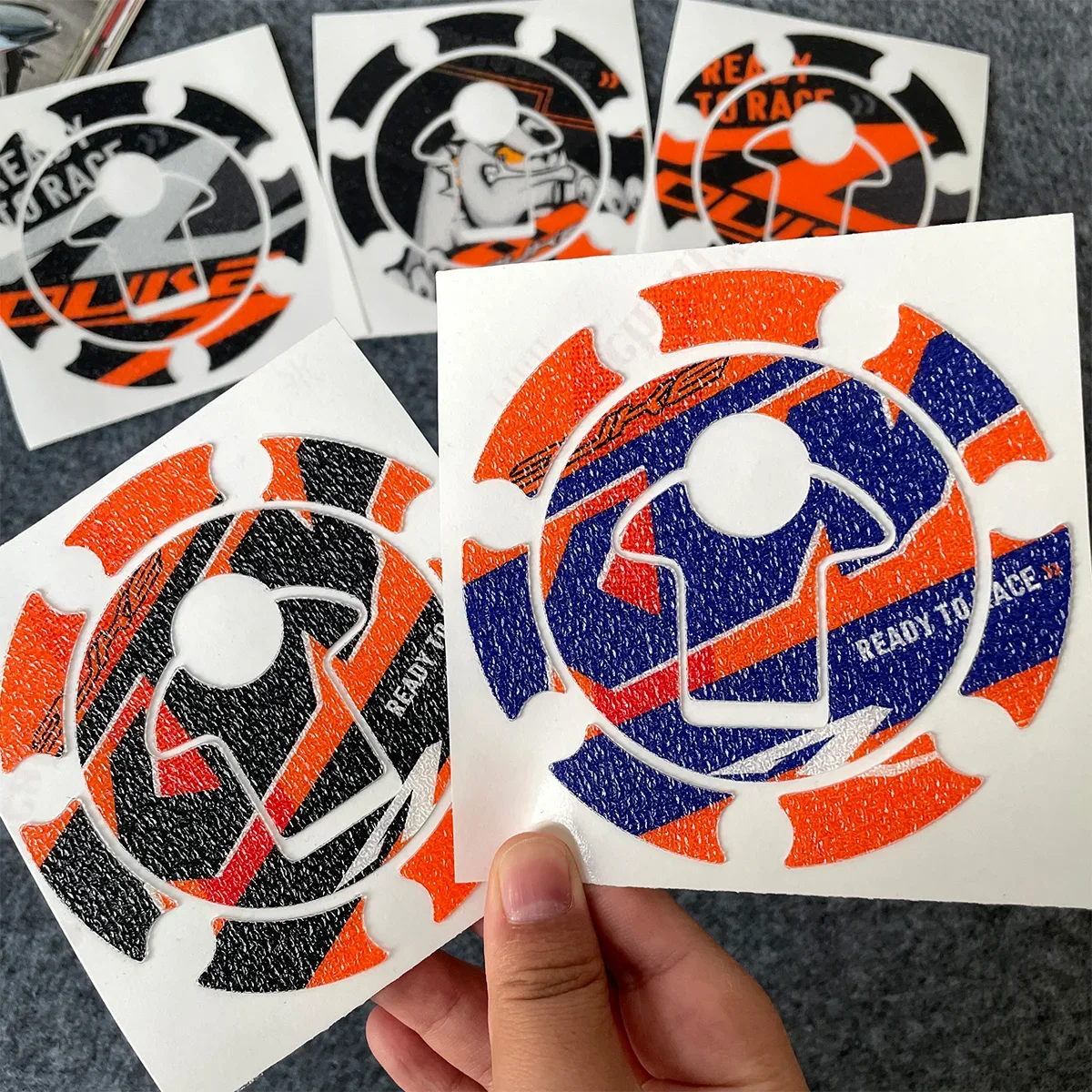 1 шт. матовая текстурированная наклейка на топливный бак мотоцикла защитная