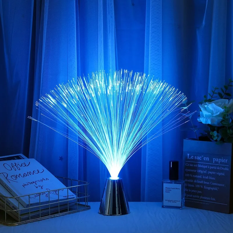 

Colorful Color Changing Optical Fiber Lamp LED Optical Fiber Flower Lamp Full of Stars Festival Atmosphere Lamp