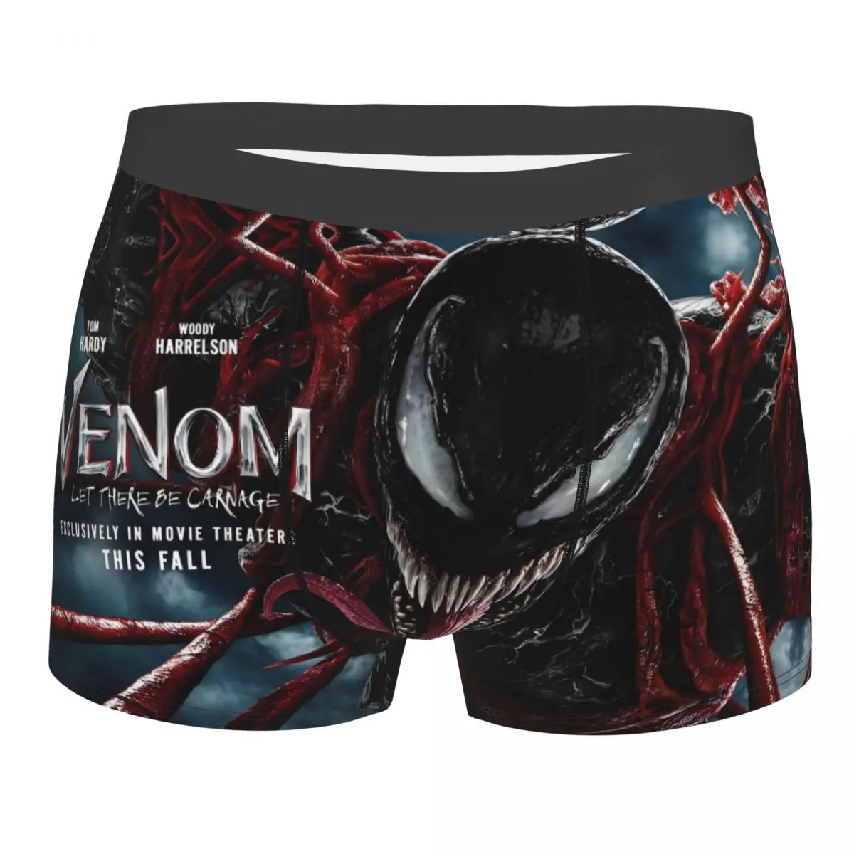 Трусы-боксеры мужские из хлопка с принтом