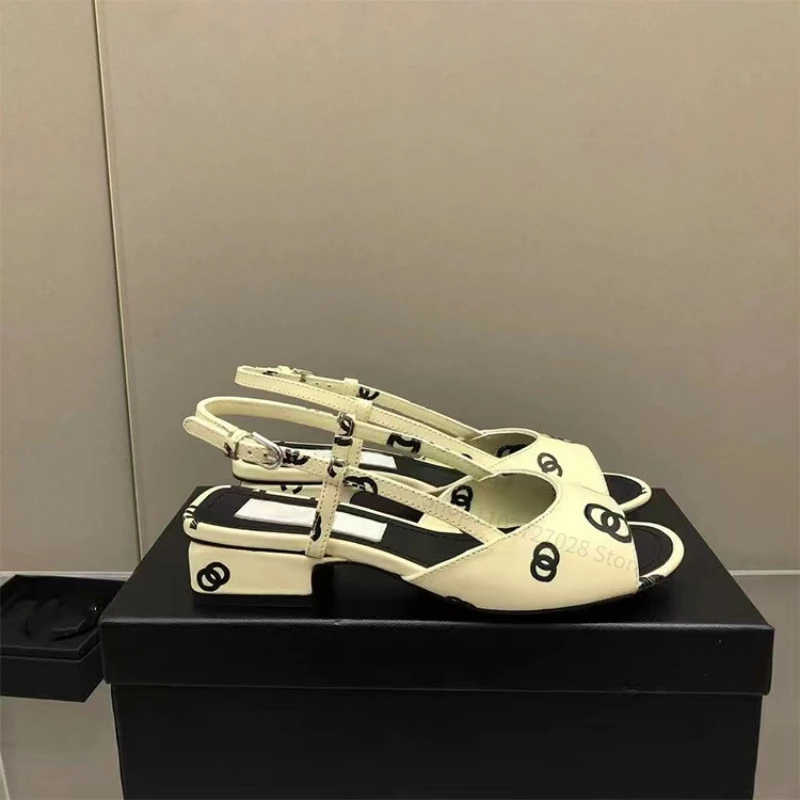 Classic Women Sandals Fashion Luxury High Heels Women High Quality Designer Sandals Vacation Beach Shoes 2023 New Ladies Shoes