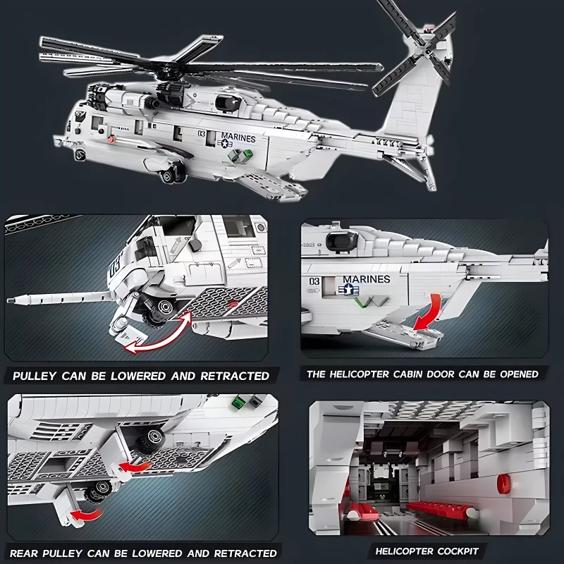 REOBRIX военное оружие искусственное суперстационарный вертолет модель