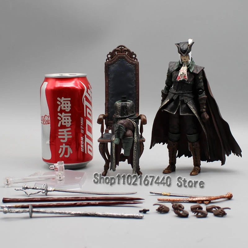 

16CM Maxfactory Bloodborne Action Figure Timepiece Tower Figma 530 Figure Hunter Rani Maria Statue PVC Collection Model Doll Toy