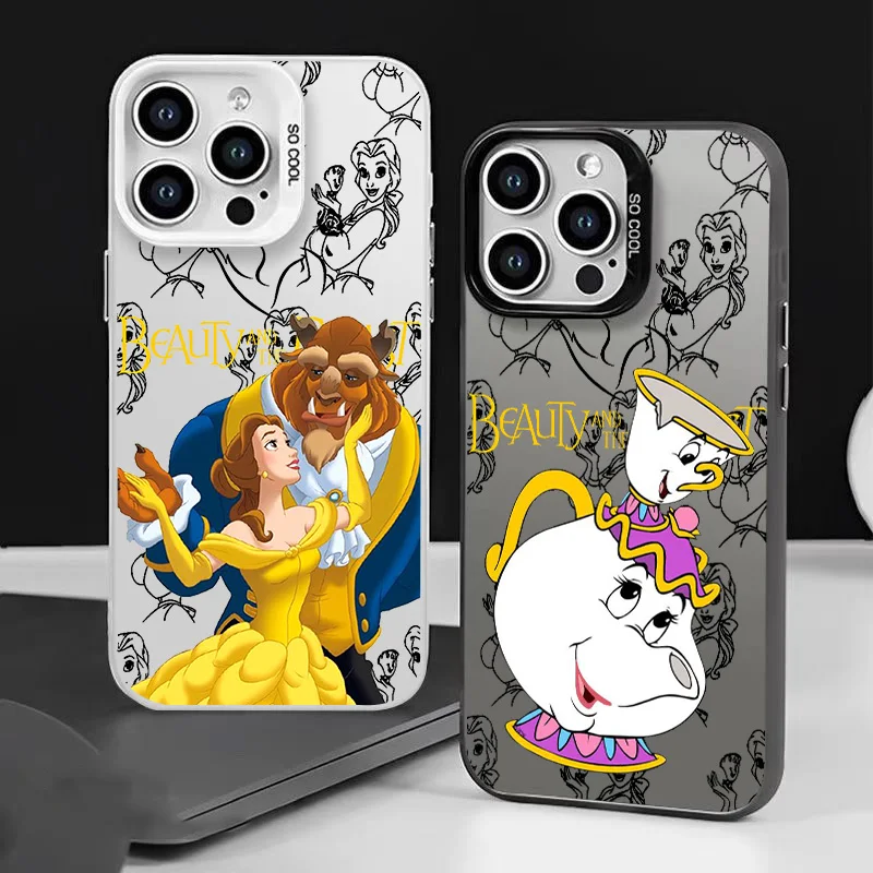 Disney Красавица и Чудовище для OPPO A98 A96 A95 A94 A78 A76 A74 A60 A58 A57 A55 A53 A38 A37 A36 A35 A31 красочная