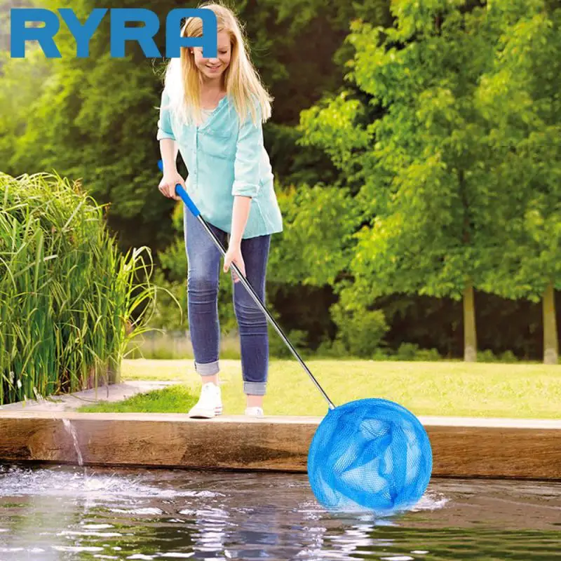

Stainless Steel Skimmer Efficient Leaf Cleaner Telescopic Swimming Pool Net Convenient Sta High-quality Kids Outdoor Fish Net