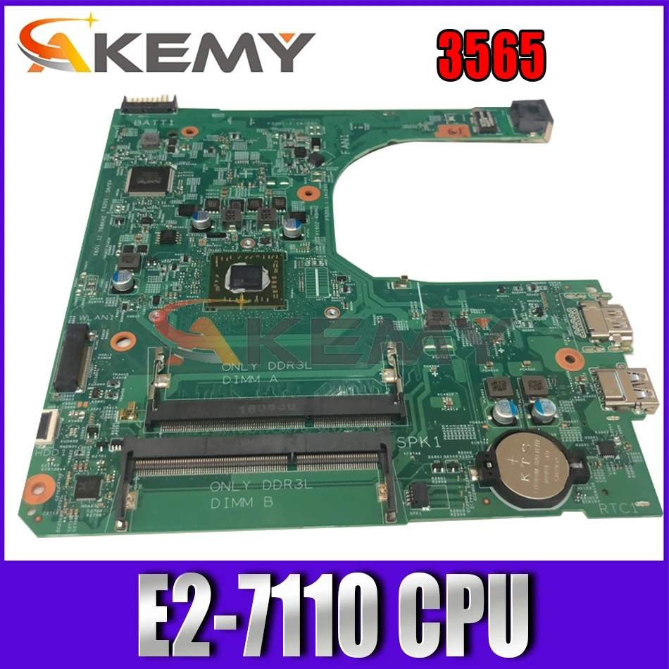 

Материнская плата для ноутбука DELL INSPIRON 15 3565, 15276-1 Y25DC