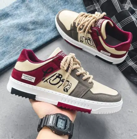

Men's Sneakers 2022 Autumn New Breathable Canvas Shoes Casual Footwear Fashion Lightweight Male Loafers Outdoor Walking Shoes