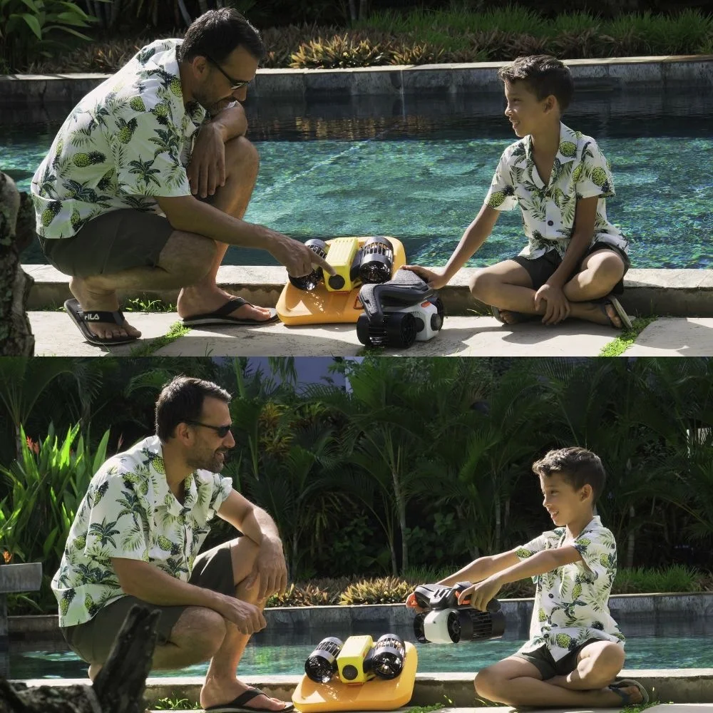 Электрический подводный скутер Sublue Jet 500 Вт одобрено Msds морской Seascooter