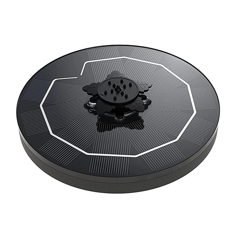 

Новый Солнечный фотонасос, 3 Вт Солнечный фонтан, автономный плавающий водяной фонтан с питанием от солнечной энергии для сада