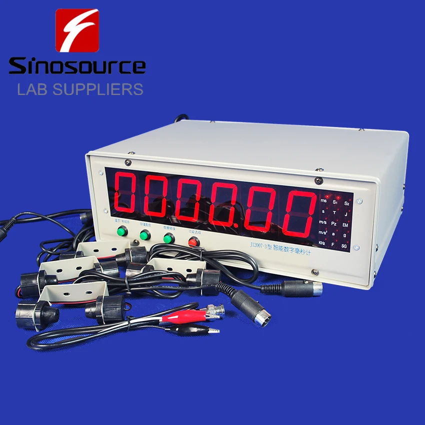 

Digital Millisecond Timer Meter General Instrument for School Physics Teaching Experiments