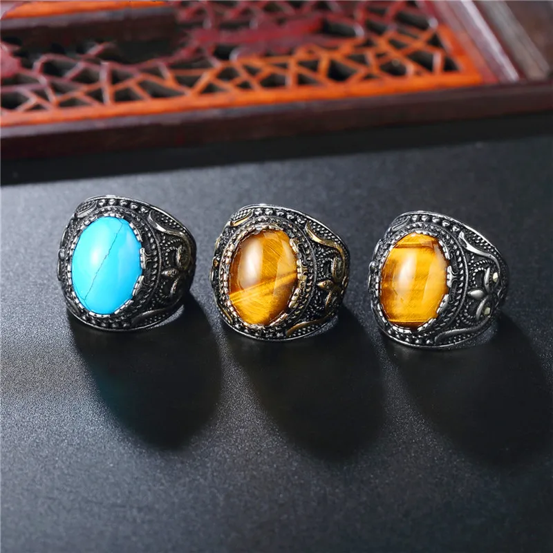 

Men's Classic Style Stainless Steel Ring Personality Punk Hip Hop Rock Jewelry Accessories Boyfriend Gift