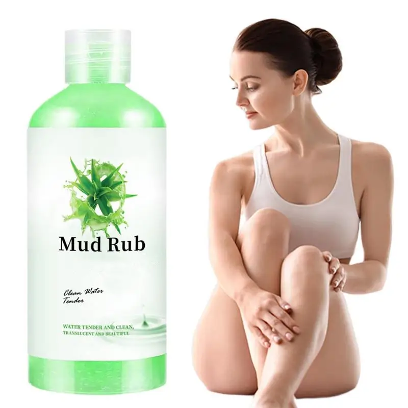 

Mud Rub Gel Mud Run Scrub Cream 350ml Gentle Face & Body Exfoliator Exfoliation Body Scrub Body Wash Scrub Jelly Body Scrub