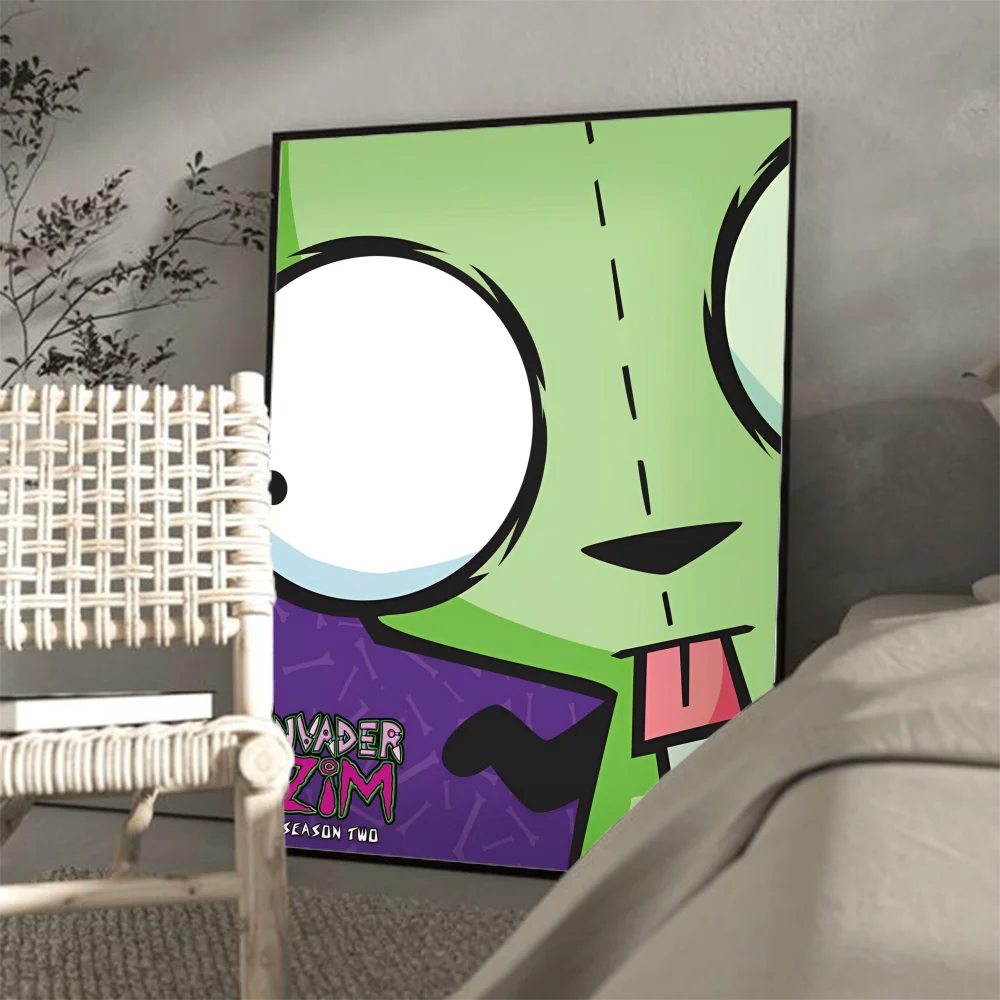 Фигурка из мультфильма I-Invader Z-Zim винтажные classiques художественная роспись высокого