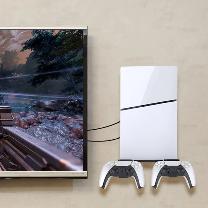 G6DC Wall Mount Host Hosper Holder Display Controller Hanger Wanger Cracket для тонких игровых аксессуаров