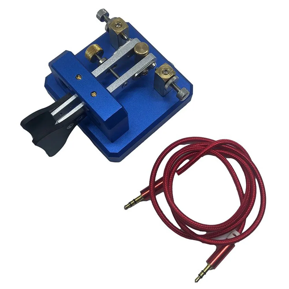 

Shortwave CW Transmitter For Ham Radio Users Telegraph Key With 1m Cable Automatic Morse Code Key Automatic Morse Keyer