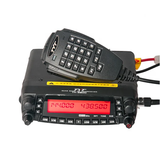

TYT TH-9800 like Yaesu FT8900 29/50/144/430Mhz FM CB walkie talkie 20W long range 25W mobile car radio walkie talkie 20km