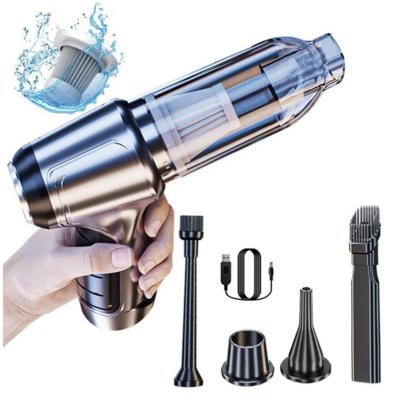 

Моторный пылесос, Мощное всасывание, ручной портативный пылесос для автомобиля