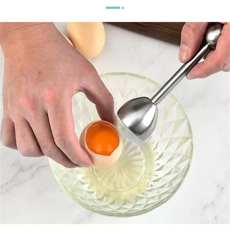 

Steel Egg Shell Opener Egg Opener Egg Shell Cutter Boiled Egg Kitchen Tool Knocker Egg Accessories Kitchen Gadgets