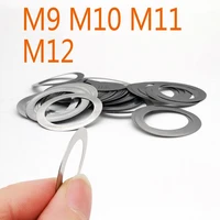 stainless steel thin washer high precision adjusting gasket ultra thin shim m9 m10 m11 m12 thickness 0 1 0 2 0 3 0 5 0 8 1 0mm