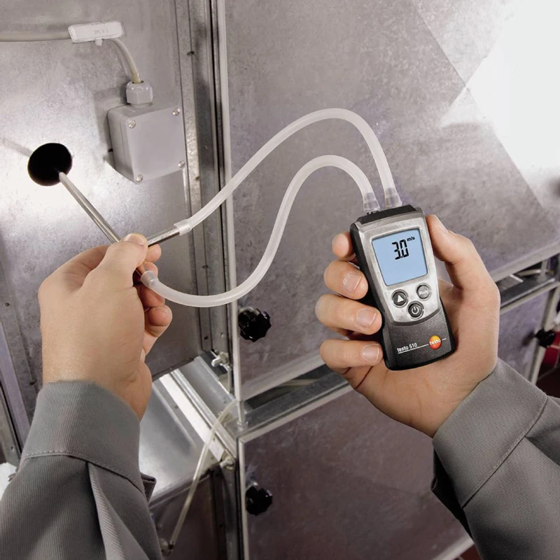 Testo 510 линейный манометр воздуха 0-100 hPa Цифровой Дифференциальный Манометр измерительные инструменты 500mbar (art.: 3920bf0db41de) - 3920bf0db41de