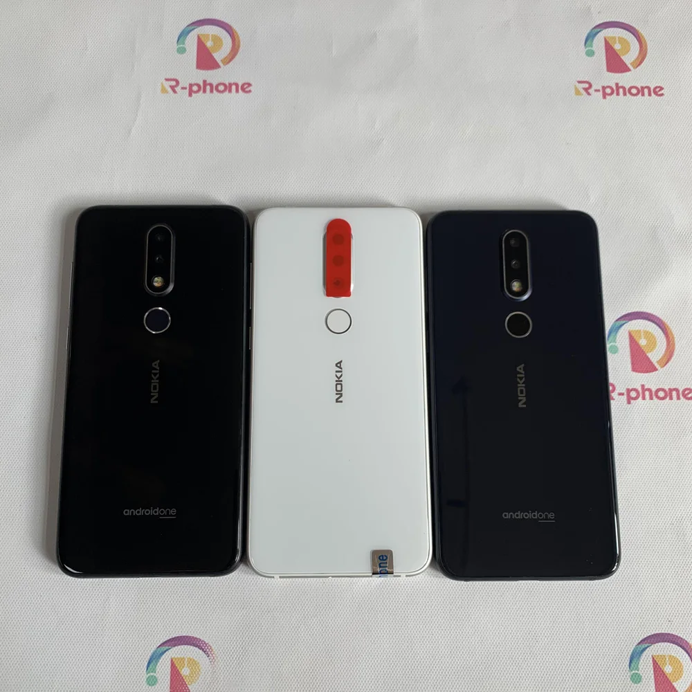 Nokia X6 телефон 6 1 плюс мобильный с двумя sim-картами 4G LTE 5 8 '✖MP ROM Android смартфон
