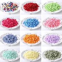128mm candy color big hole oval pocket beads diy jewelry jewelry home decoration materials 20pcs