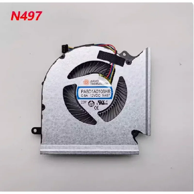 Новый оригинальный вентилятор для MSI 1545 GE67 GL67 PABD1A010SHR N497 N498
