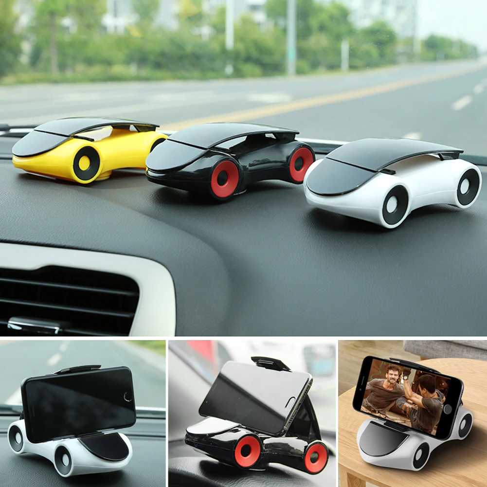 

ABS Sports Car Model Auto Car Dashboard Decoration Ornaments Universal Navigation 360 Degree Rotating Phone Holder Accessories